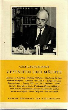 Burckhardt, Gestalten und Mächte.