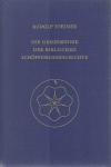 Steiner, Die Geheimnisse der biblischen Schöpfungsgeschichte.
